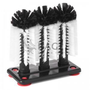 Bar glass brushes