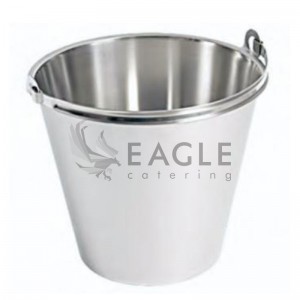 Stainless Steel Bucket 8L without Lid