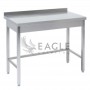 Work Table with open base 700 with Splashback