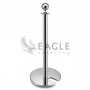 Stackable Barrier Post Silver