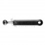 Melon scoop serrated