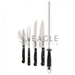 Rolled Knives Set With A Strip