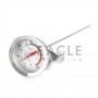 Thermometer deep fryer