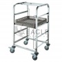Trolley with dishwasher basket 4 layers