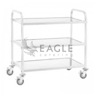 Square Tube Trolley 3 Tiers