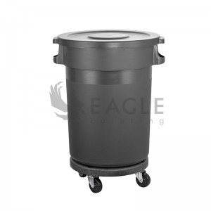 Big trash bins 80L