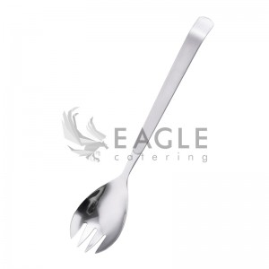 Stainless Steel Notched Serving Spoon